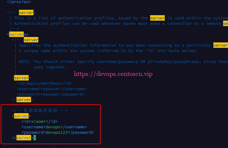 配置Maven私服仓库